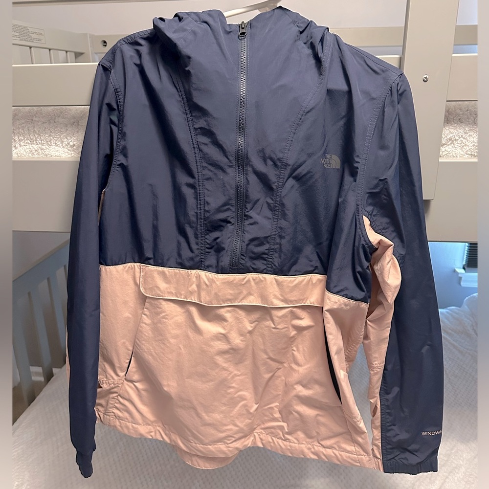 North Face pullover raincoat